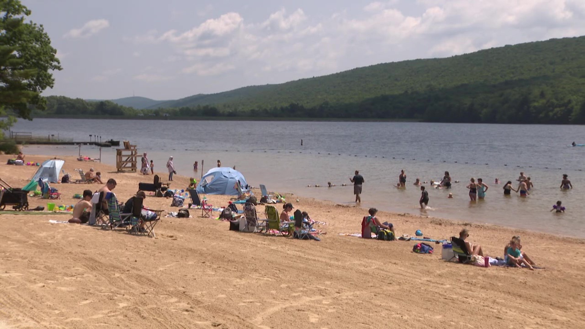 Overcrowding issues at a Carbon County park have prompted plans to keep the same thing from happening at Mauch Chunk Lake just a few miles away.