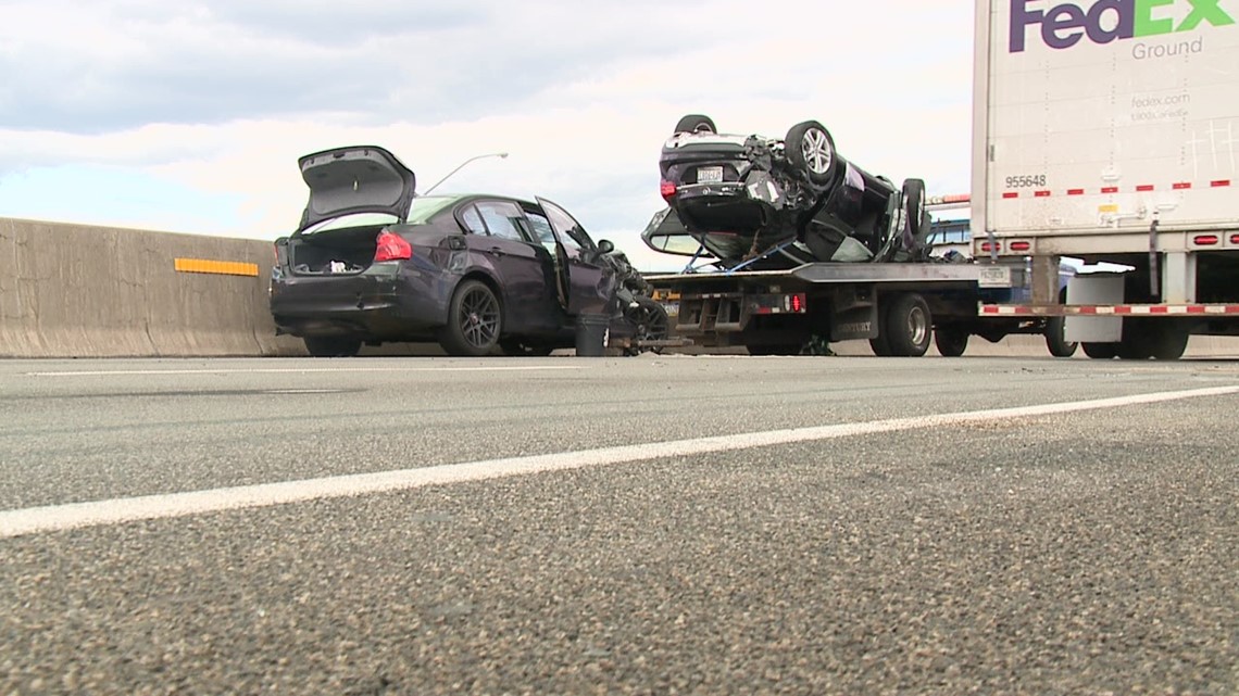 Interstate 81 car crash ties up traffic