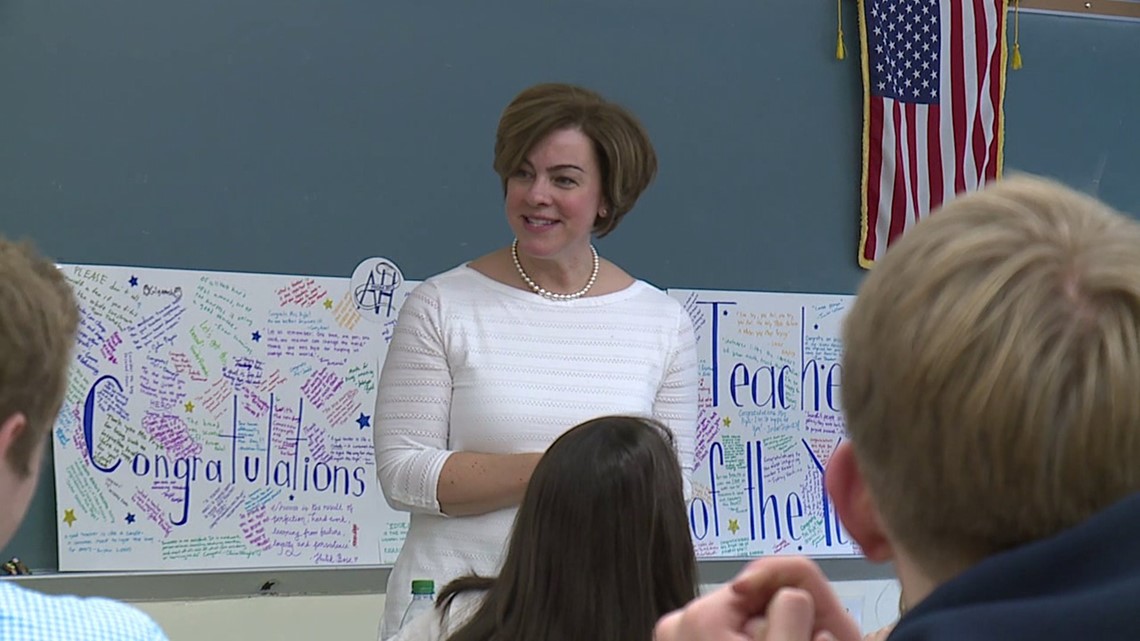 Teacher of the Year Returns to Class | wnep.com
