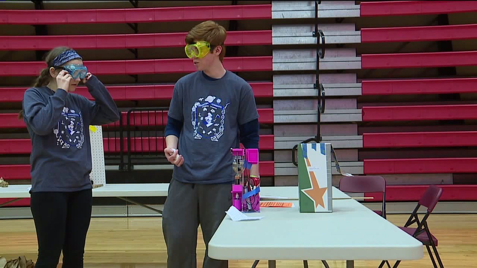 Students Participate in Science Olympiad