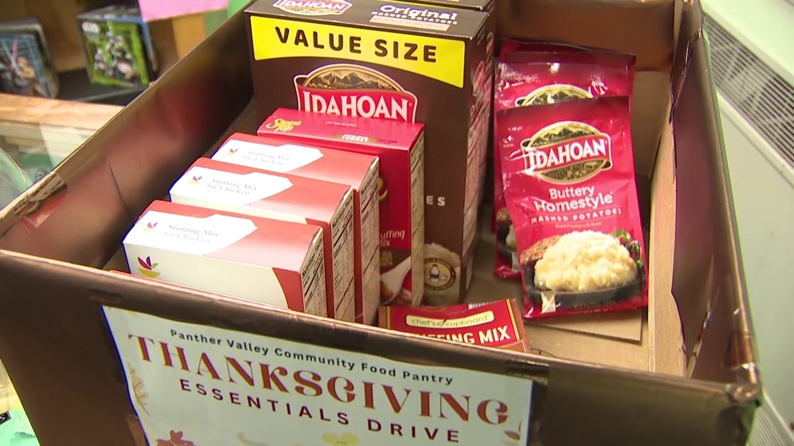 Thanksgiving Essentials Drive Organized by Panther Valley Food Pantry