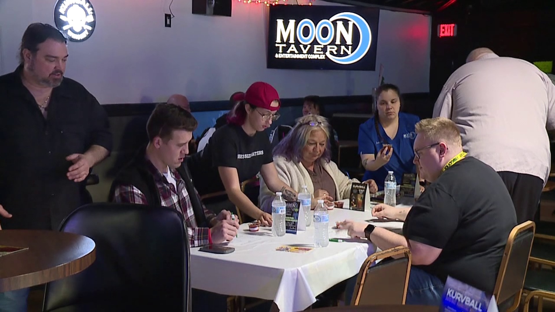 Chili was on the menu at the Moon Tavern in Dickson City, and it was all for a good cause.