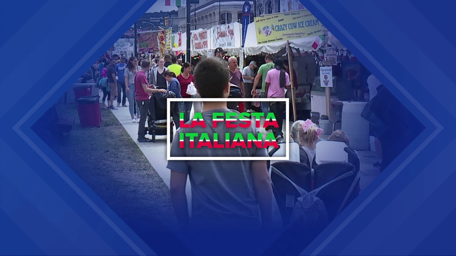 Fans of Italian food won't have trouble finding any favorites at La Festa this weekend. Restaurants and businesses spent days preparing and setting up shop.