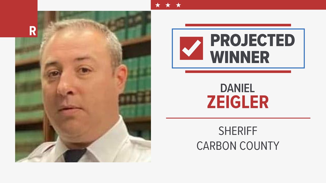 Election results for Carbon County Sheriff