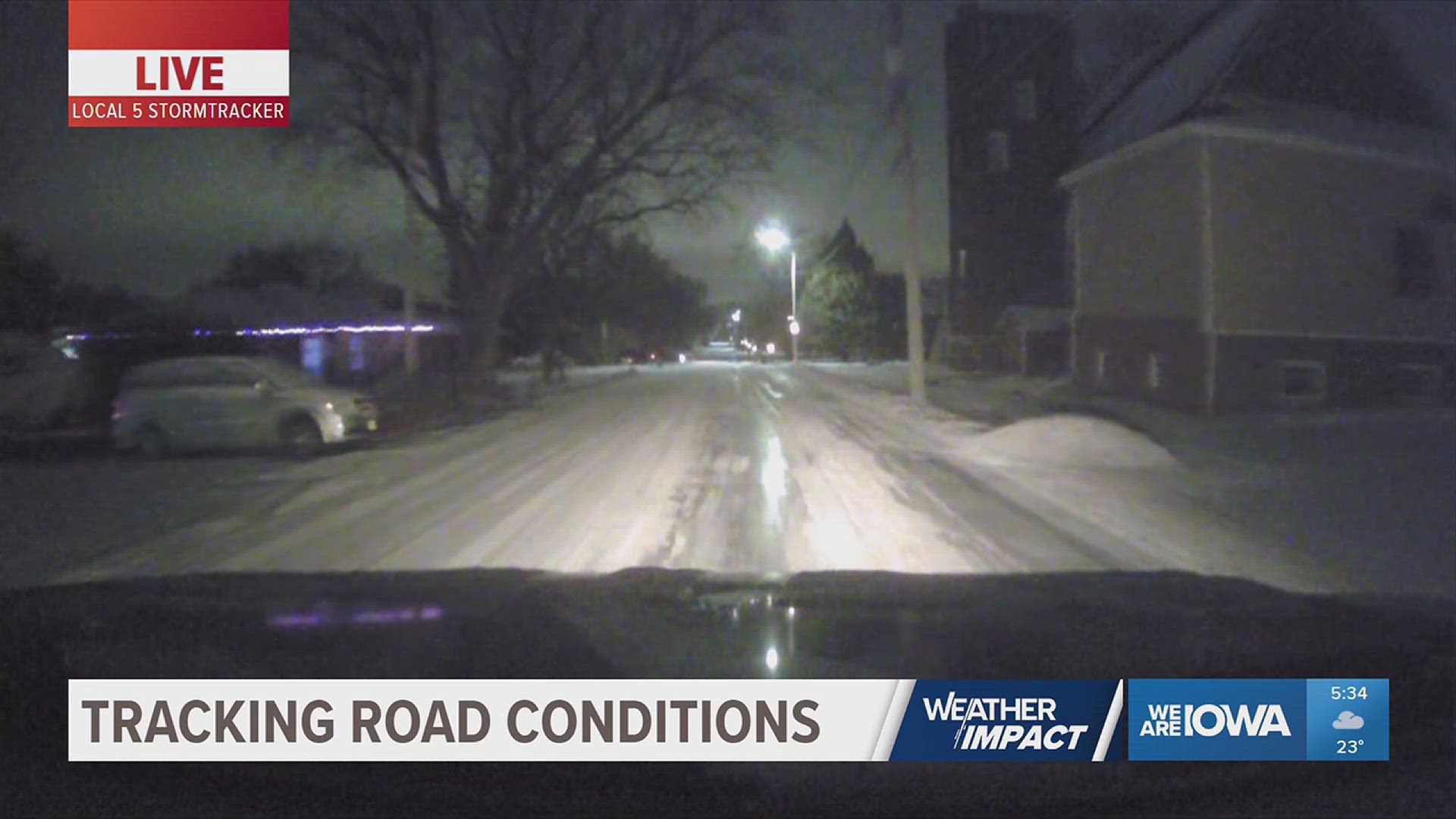 Some highways still partially covered after Thursday snow | weareiowa.com