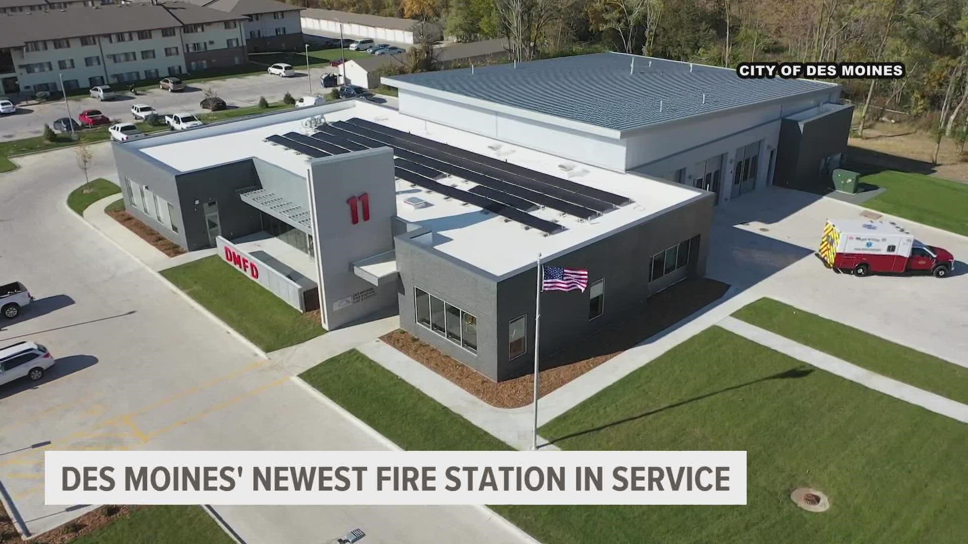 The newest station in the 4000 block of East 42nd Street will help improve fire protection and response time in the rapidly growing area.