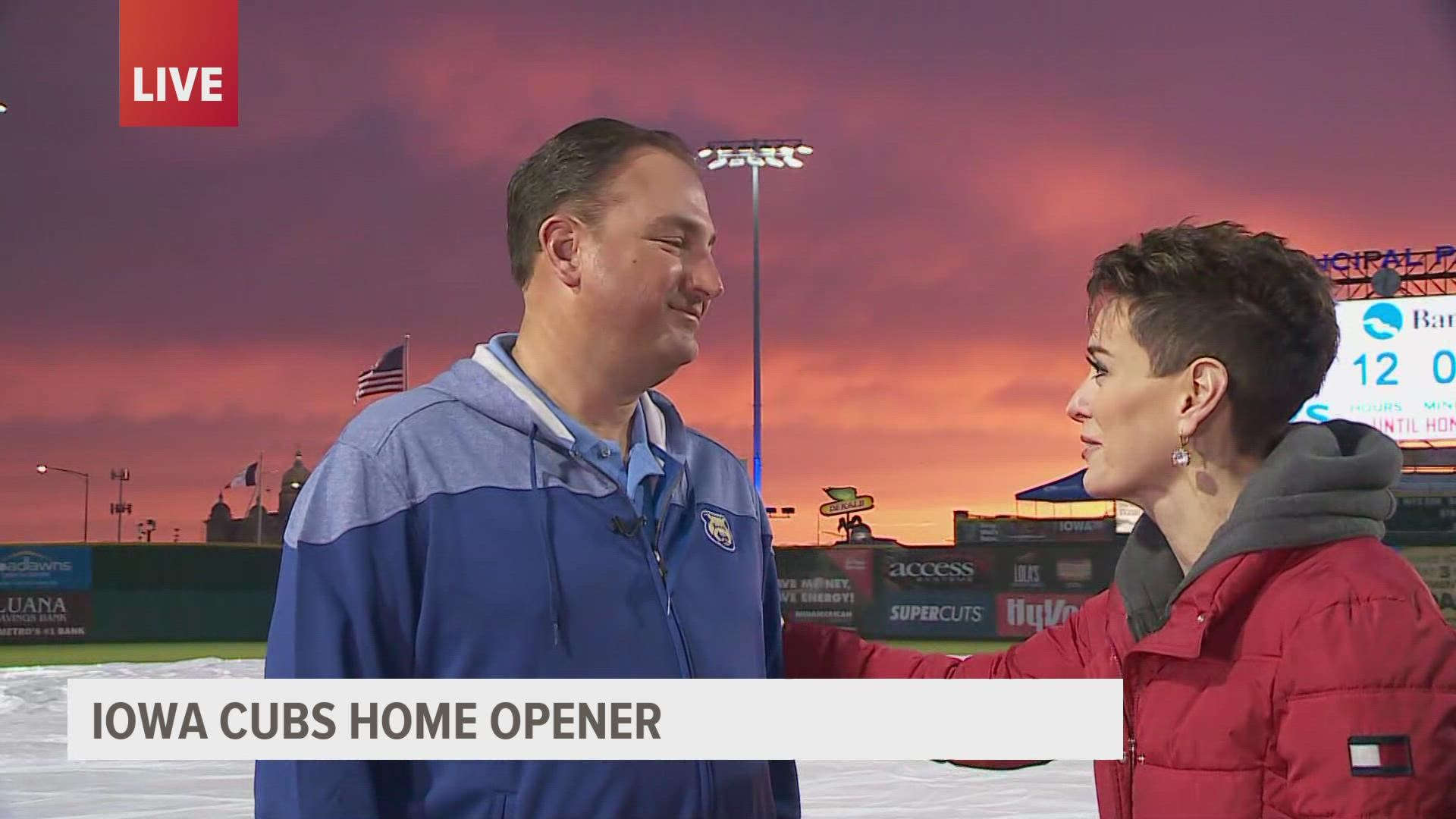 The Vice President for the Iowa Cubs tells Local 5 everything fans loved about Iowa Cubs will be the same and what happens if bad weather comes this way.