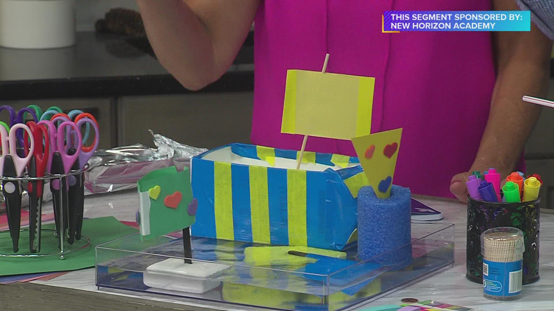 Jeannine Laughlin, New Horizon Academy, shows you how kids learn STEAM skills while building fun boats. | Paid Content
