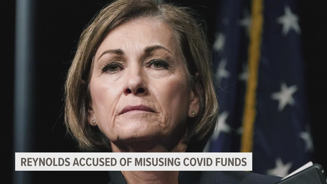 Iowa governor improperly used COVID funds for salaries Audit