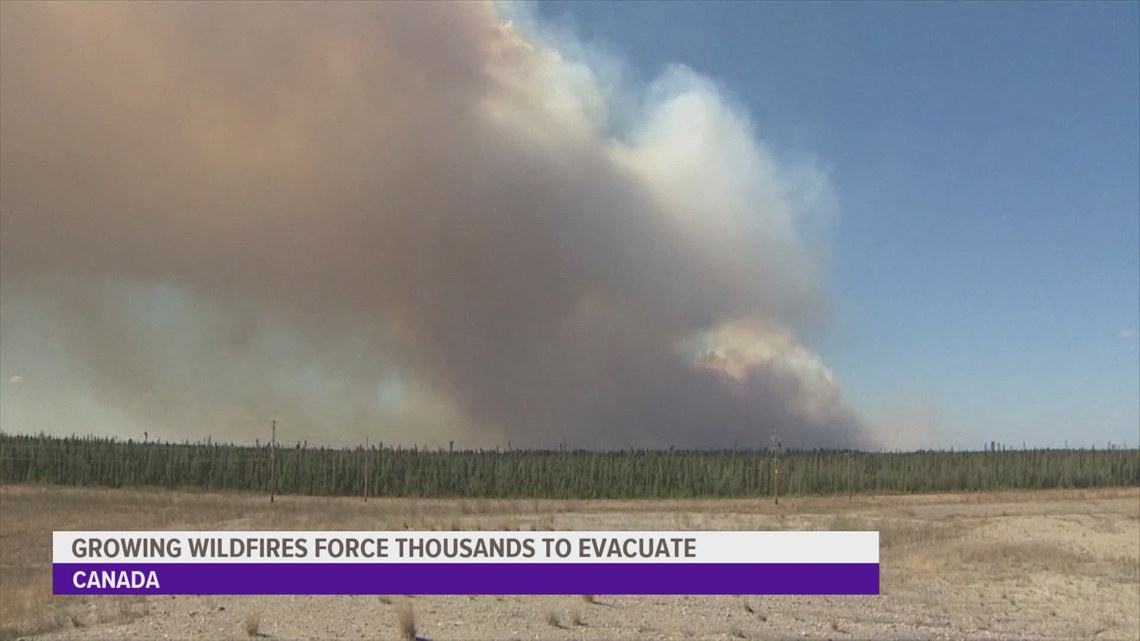 Canadian wildfire smoke forces air quality alerts for Midwest ...