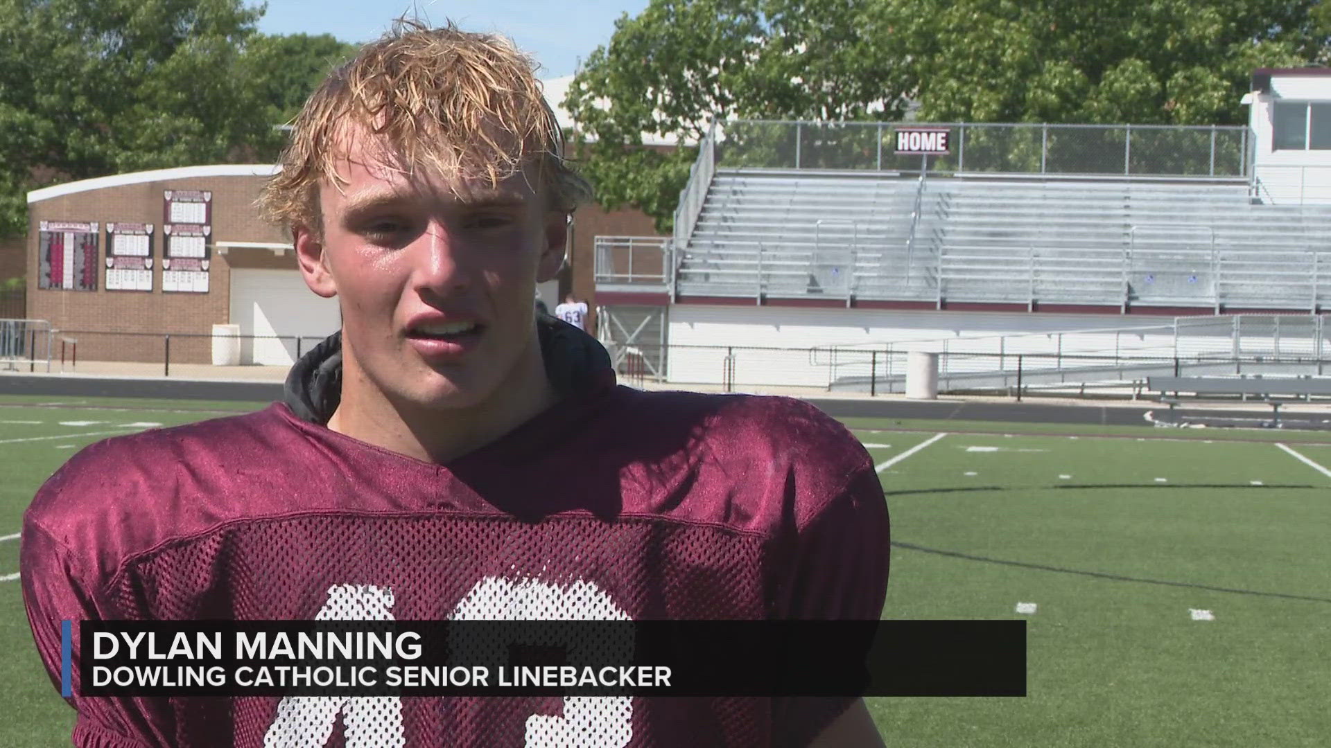 Dowling Catholic beat Valley in overtime 26-23.