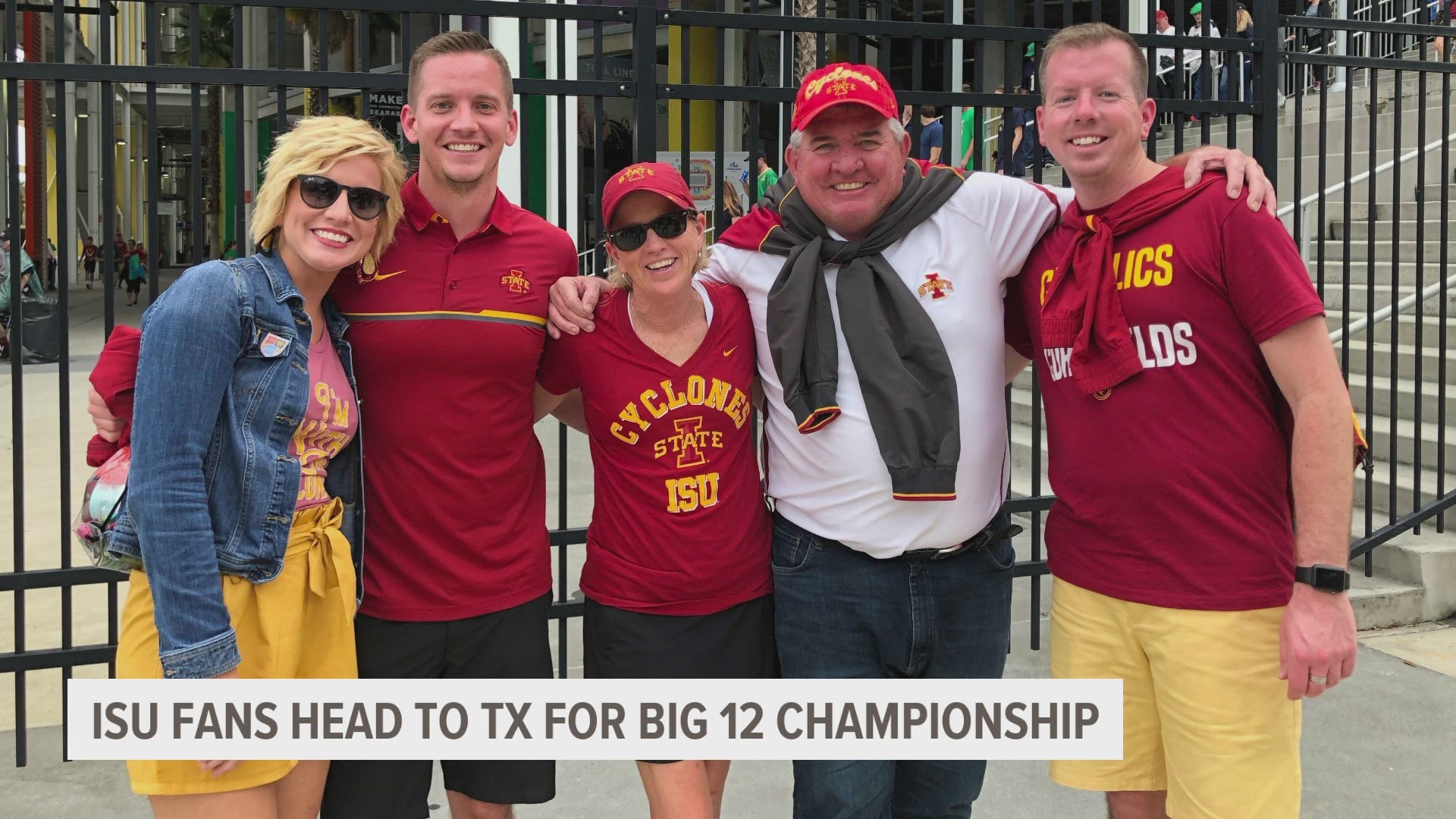 Iowa State football fans are known for their traveling support of the Cyclones and the Big 12 Championship is another chance to show that in a limited manner.