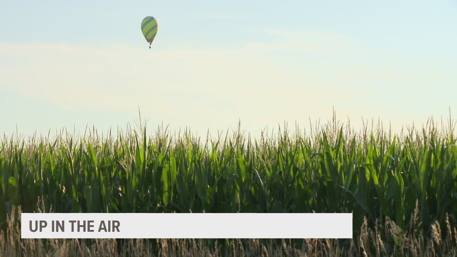 Local 5's Jake Brend got to take a spin, getting a good look at Indianola from 1,726 feet above ground level.