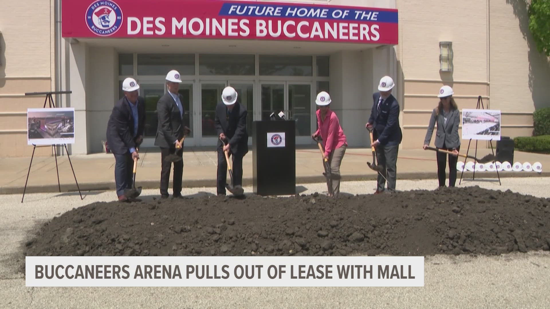 The new area was part of the mall's sports and entertainment initiative, with hopes of bringing foot traffic, the mall says it is still committed to that plan.