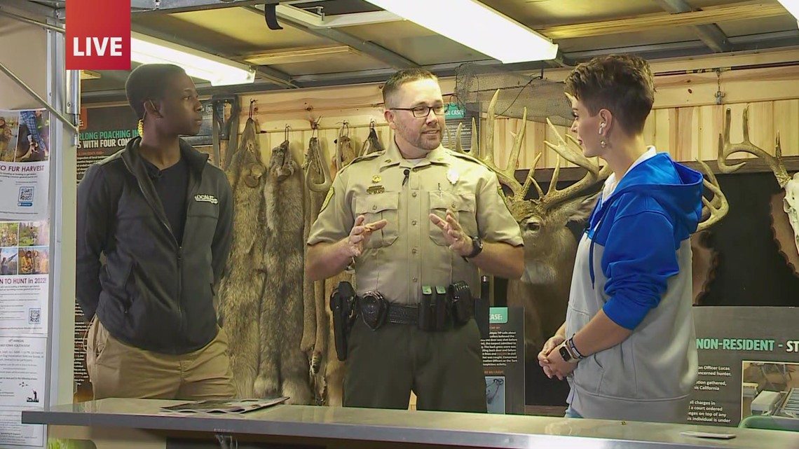 Conservation officer discusses hunting safety