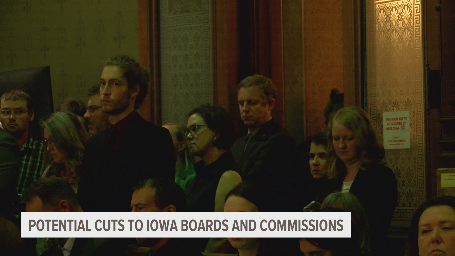 About 88 of Iowa's 256 boards and commissions would continue without change, while 69 would be eliminated.