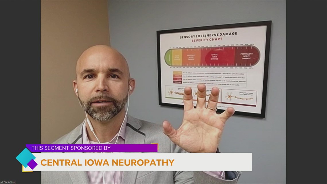Dr. Ole Olson explains what happens to a nerve cell that creates symptoms of peripheral neuropathy | Paid Content - Vimarsana News