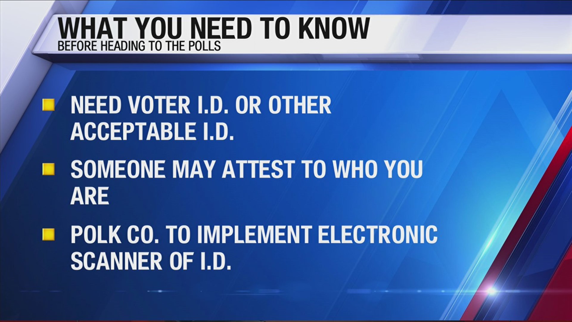 Polk County Auditor, Jamie Fitzgerald, shares what you need to know before you vote.