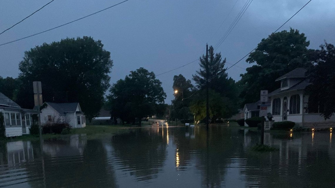 Eldon, Iowa sees significant flooding