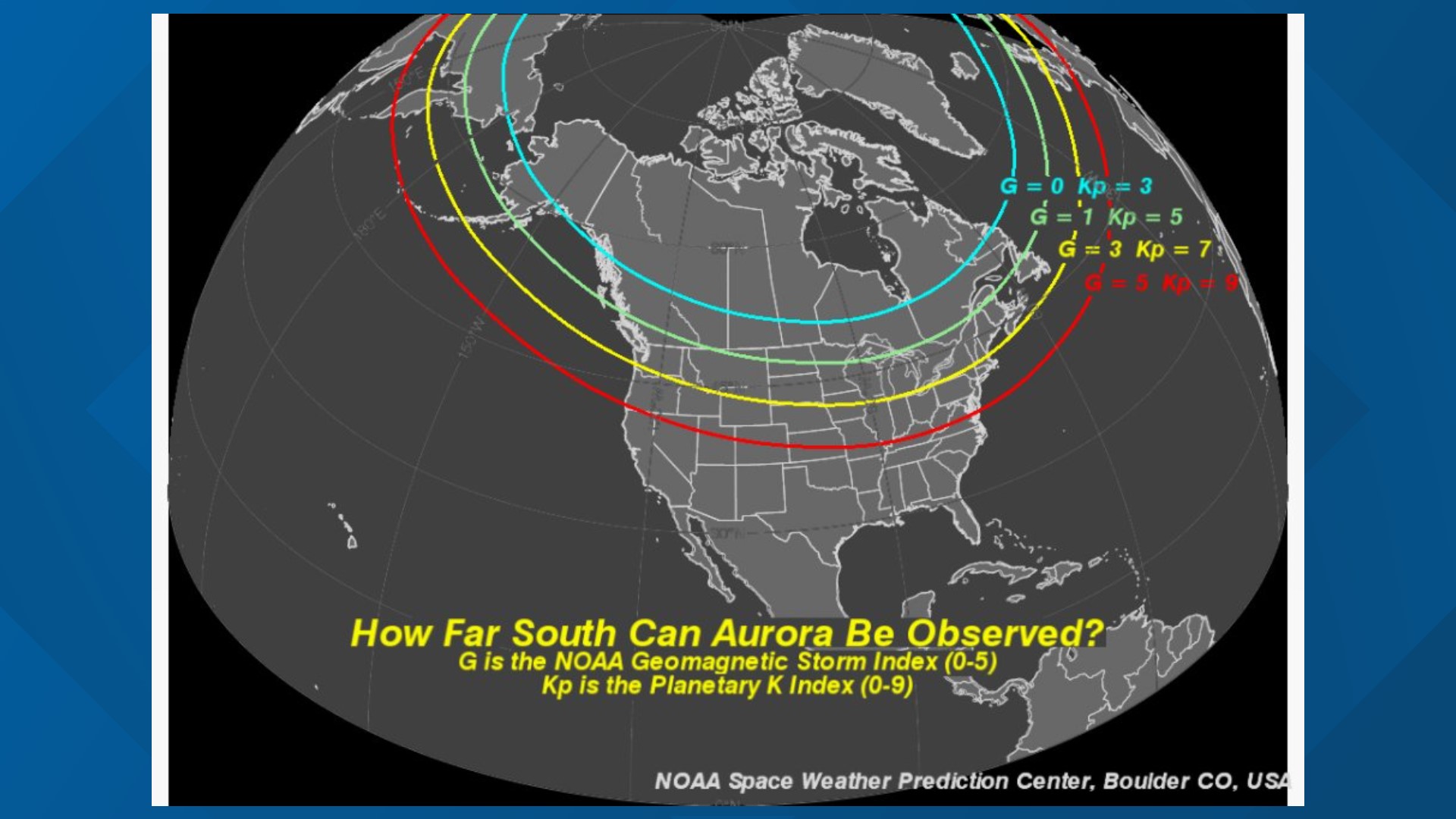 Will the Northern Lights be visible in Iowa?