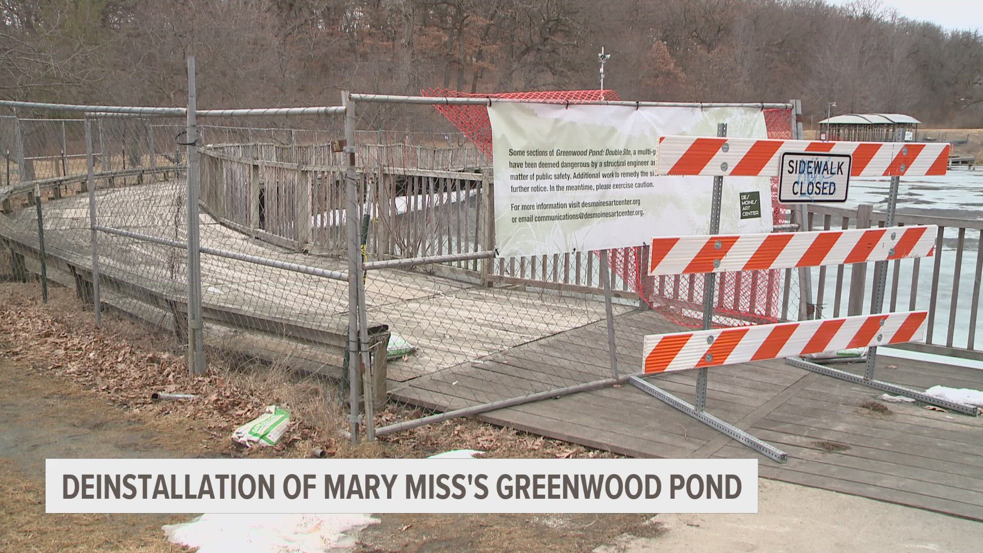 Greenwood Pond: Double Site was installed at Greenwood Park in 1996.