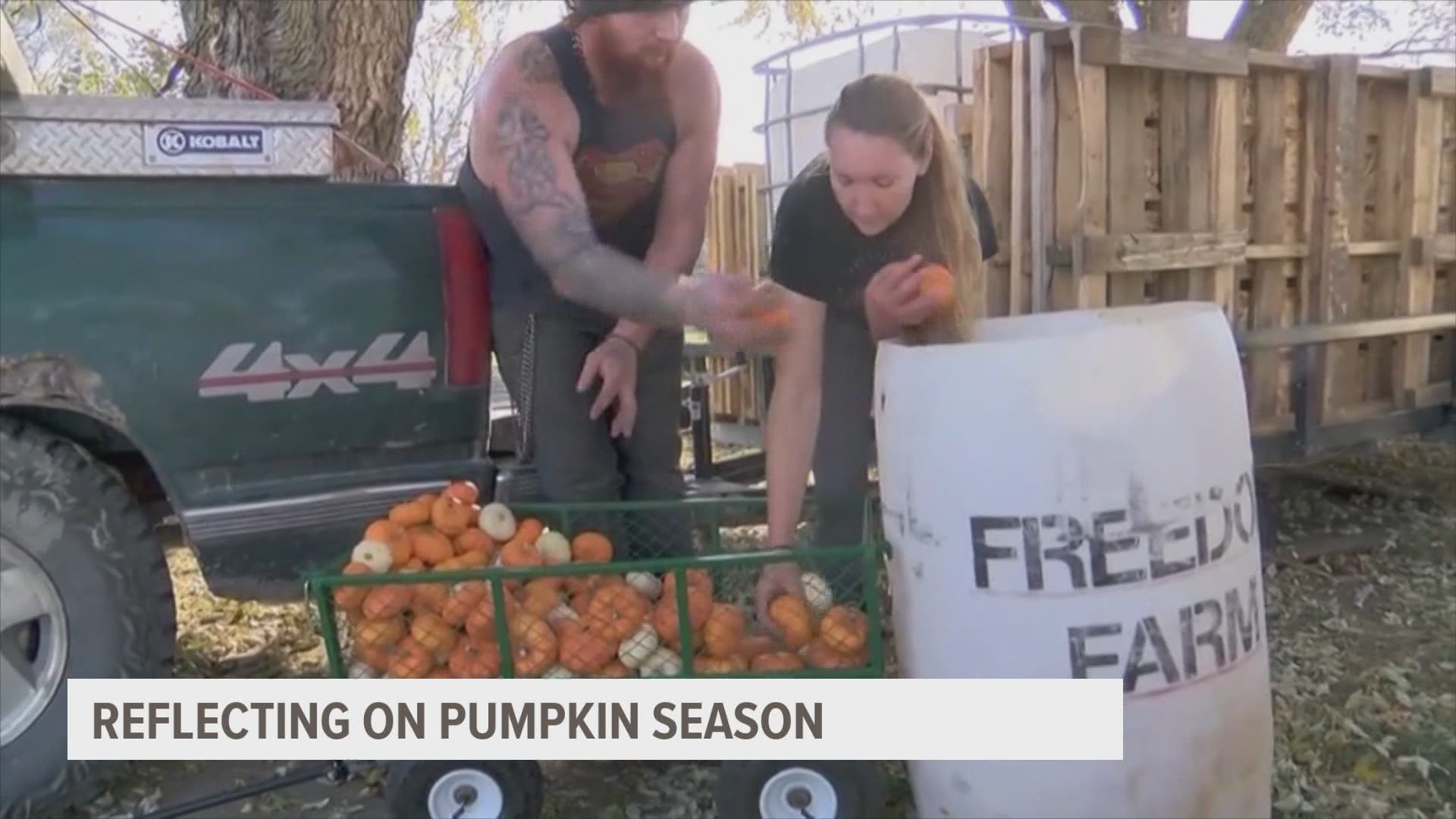 Local 5 photojournalist Leziga Barikor shares the reflection of pumpkin season in Central Iowa.