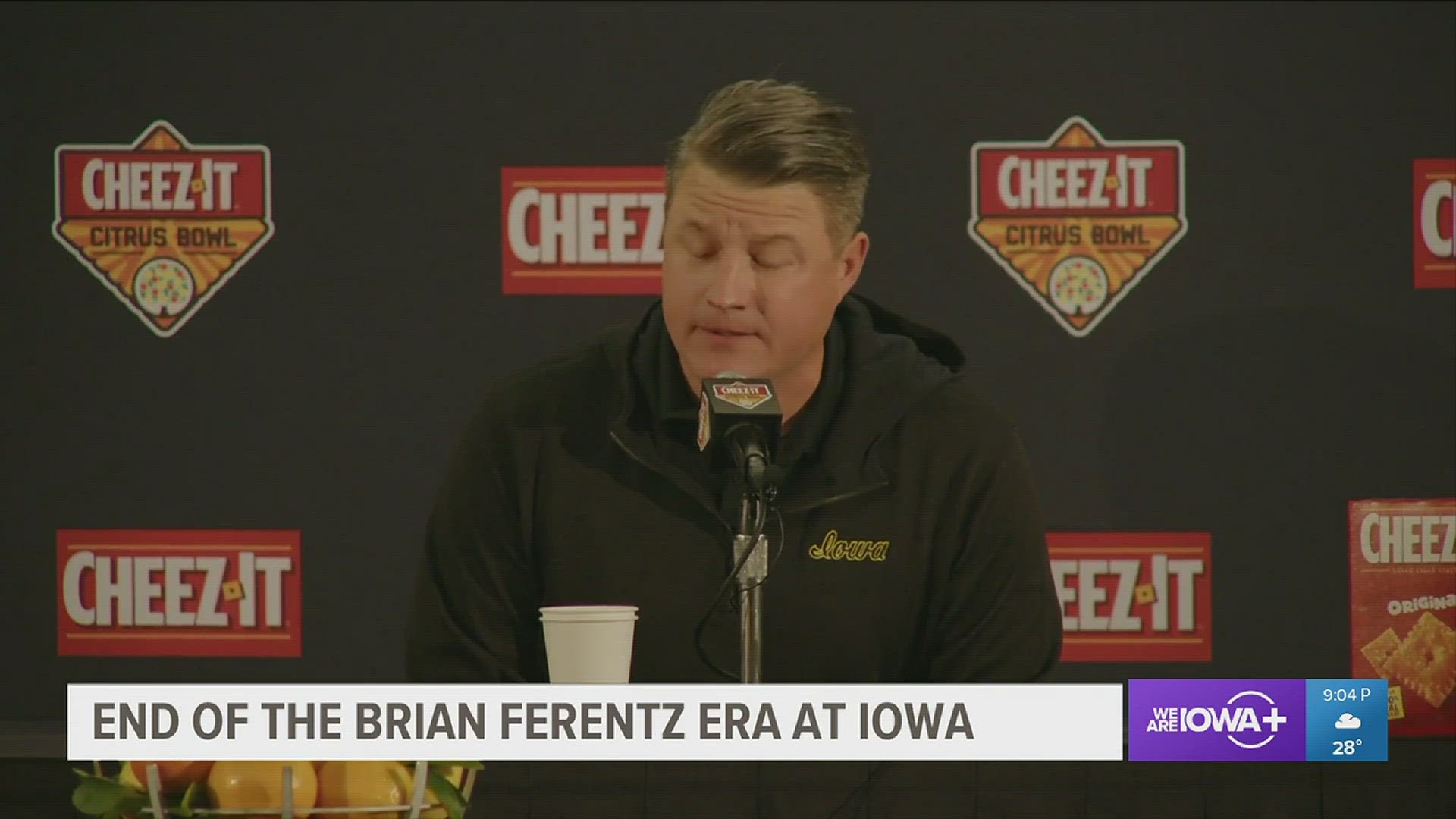 It's the end of the Brian Ferentz era at Iowa.