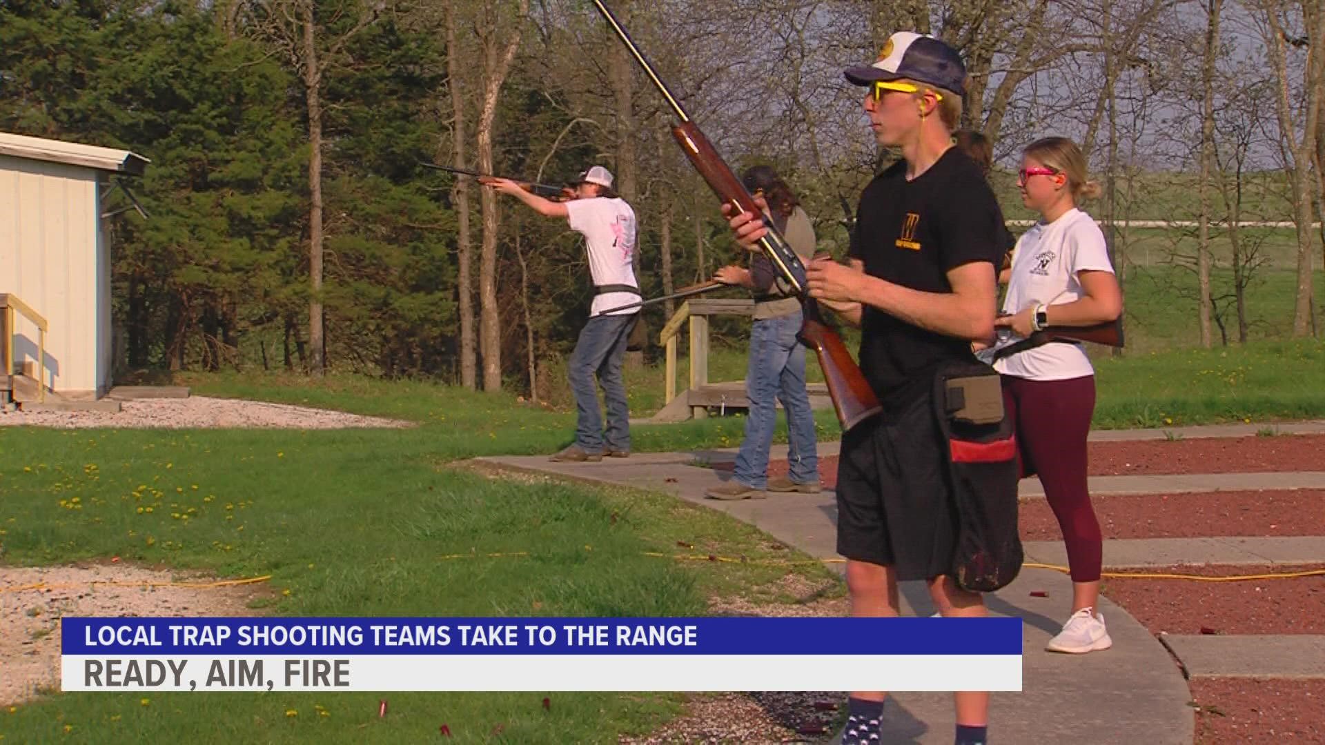 Trap shooting has become a fast-growing sport in high schools around the Iowa. But it's more than just aim, shoot, and fire.