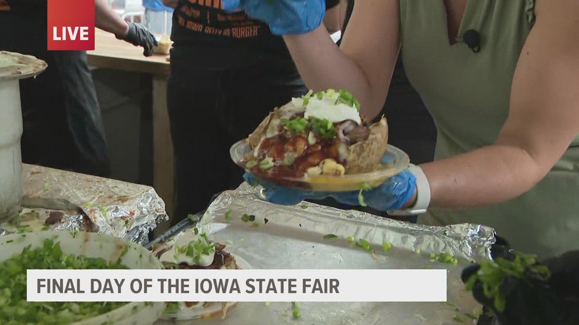 Finishing the fair with the Best New Fair Food, 'The Finisher