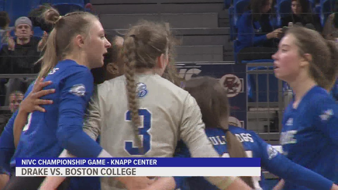 Drake volleyball finishes season as NIVIC runnerup