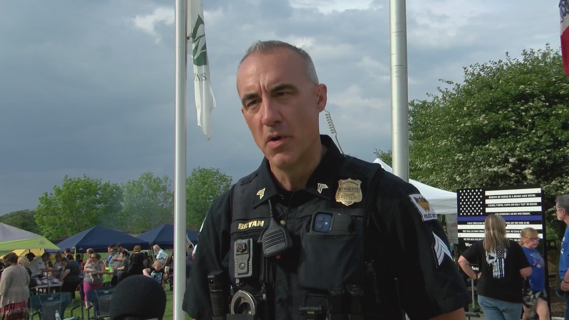 Attendees had the chance to see police vehicles up close and catch a demonstration from their K-9 unit.