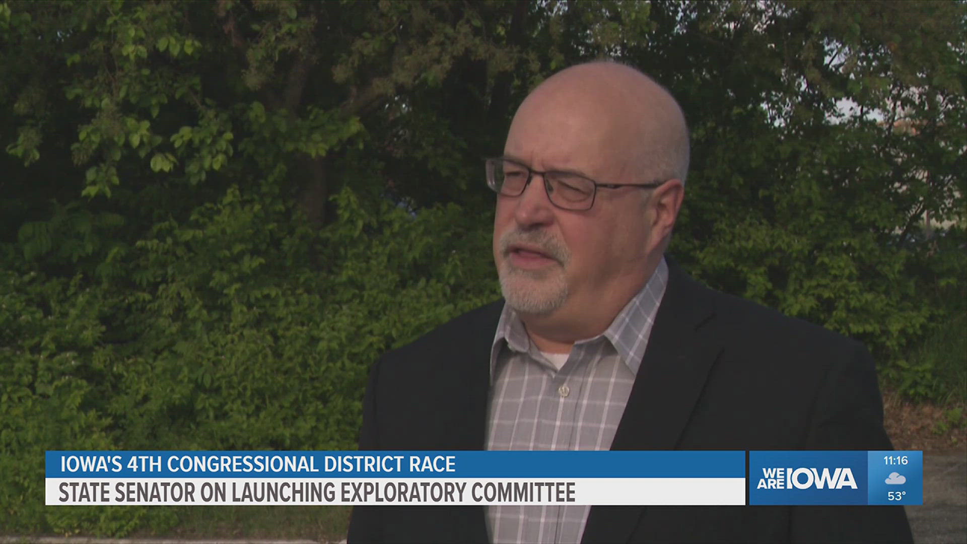Evans is a Republican who currently represents communities like Storm Lake and Sioux Rapids.