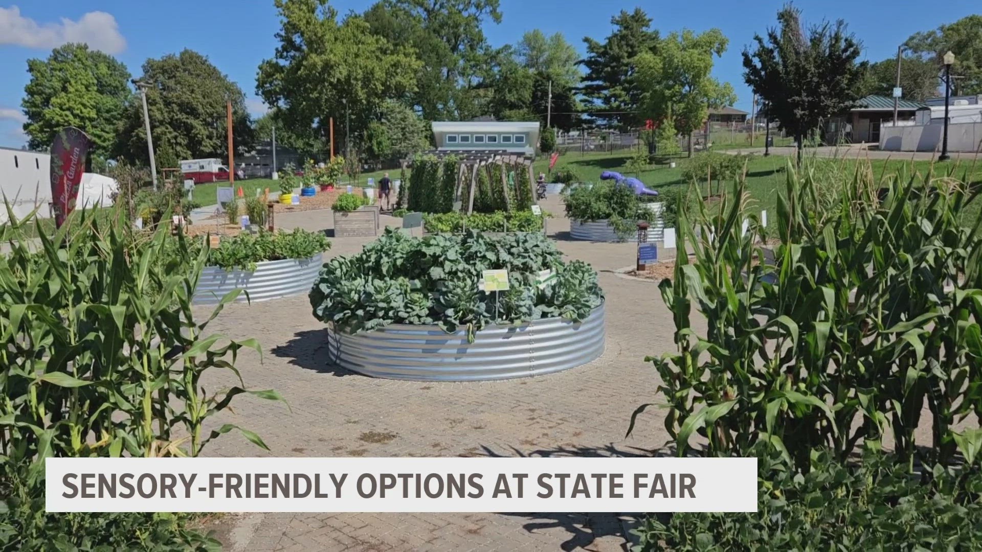 ChildServe and the Iowa State Fair partnered for a second year to provide sensory-friendly options for visitors