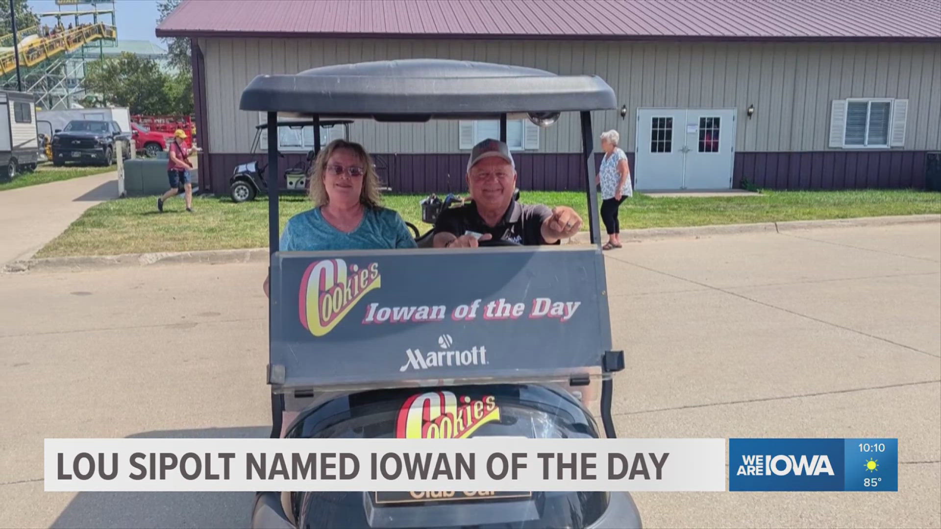 Lou Sipolt was Saturday's Iowan of the Day at the 2025 Iowa State Fair.