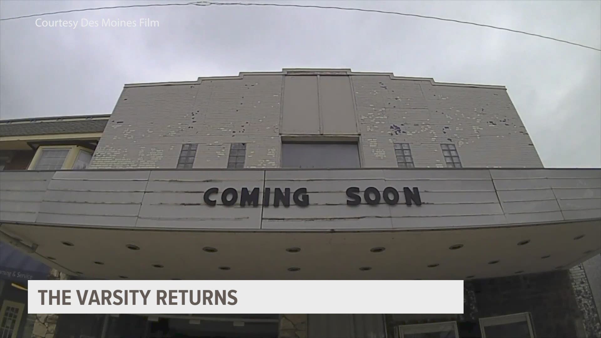 Des Moines film is planning a $3 million renovation.