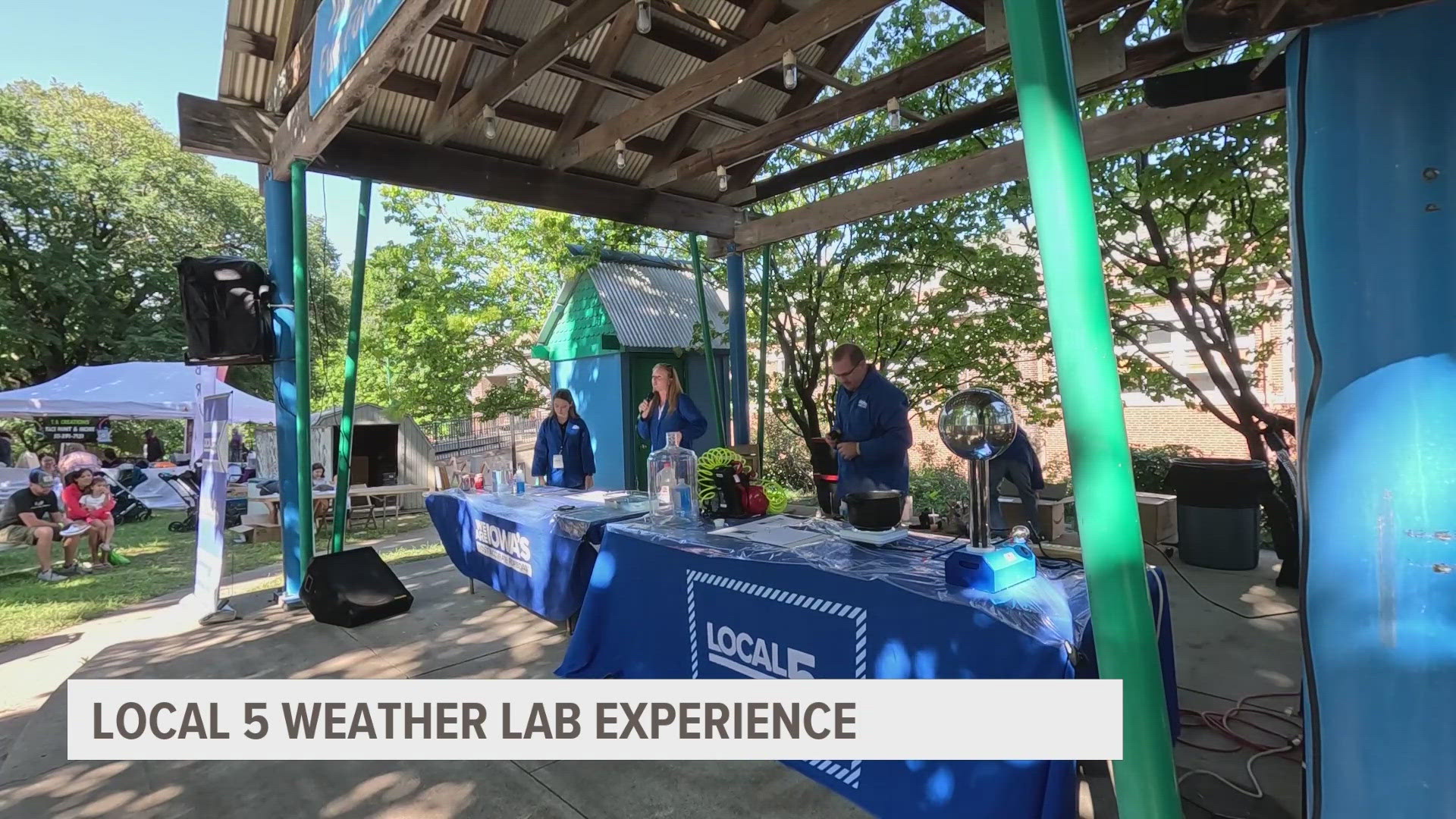 Be sure to check out the Local 5 tent on the Grand Concourse.