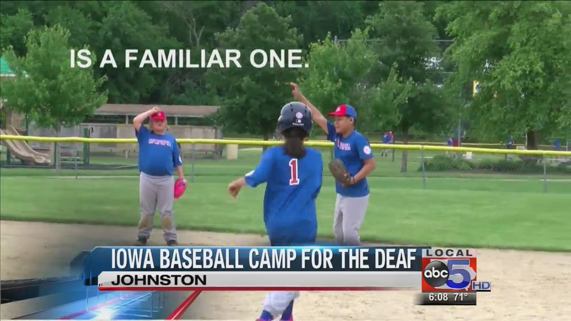Johnston holds Iowa Baseball Camp for the Deaf