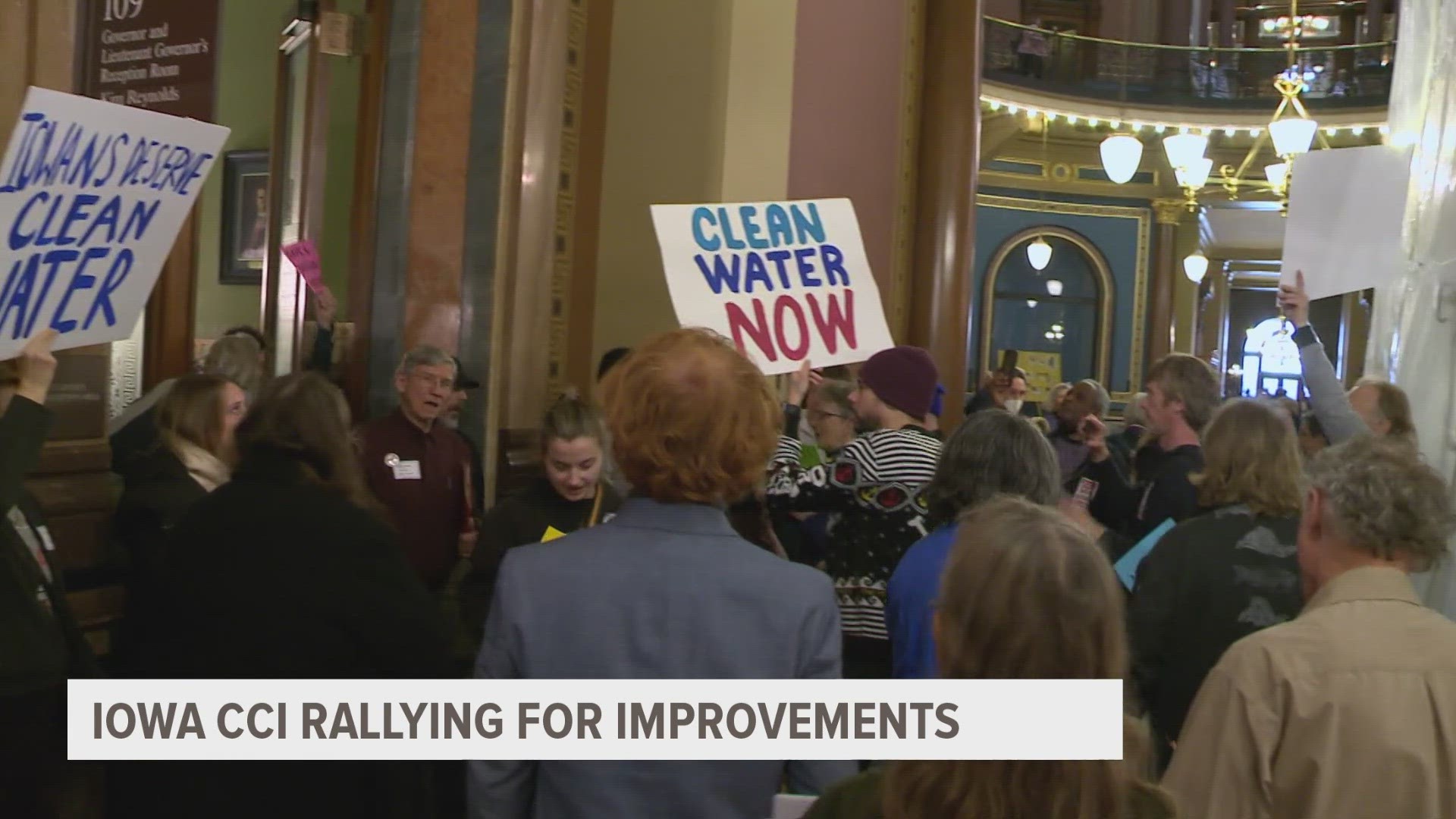 A member of Iowa Citizens for Community Improvement told Local 5 it's important for people to share their concerns with state legislators.