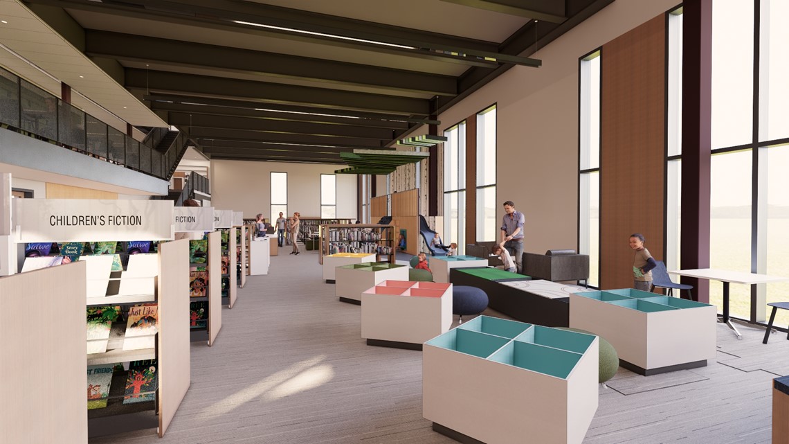Grimes to break ground on new library building