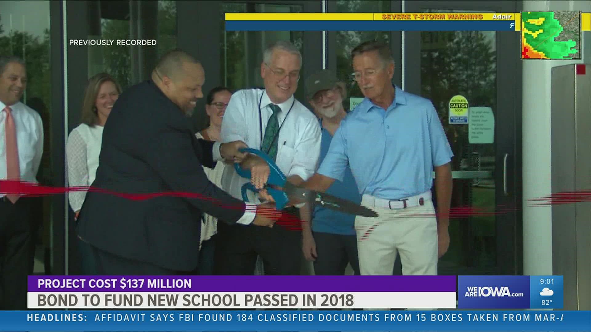 The new facility is the fifth dedicated high school in the history of the Ames Community School District.