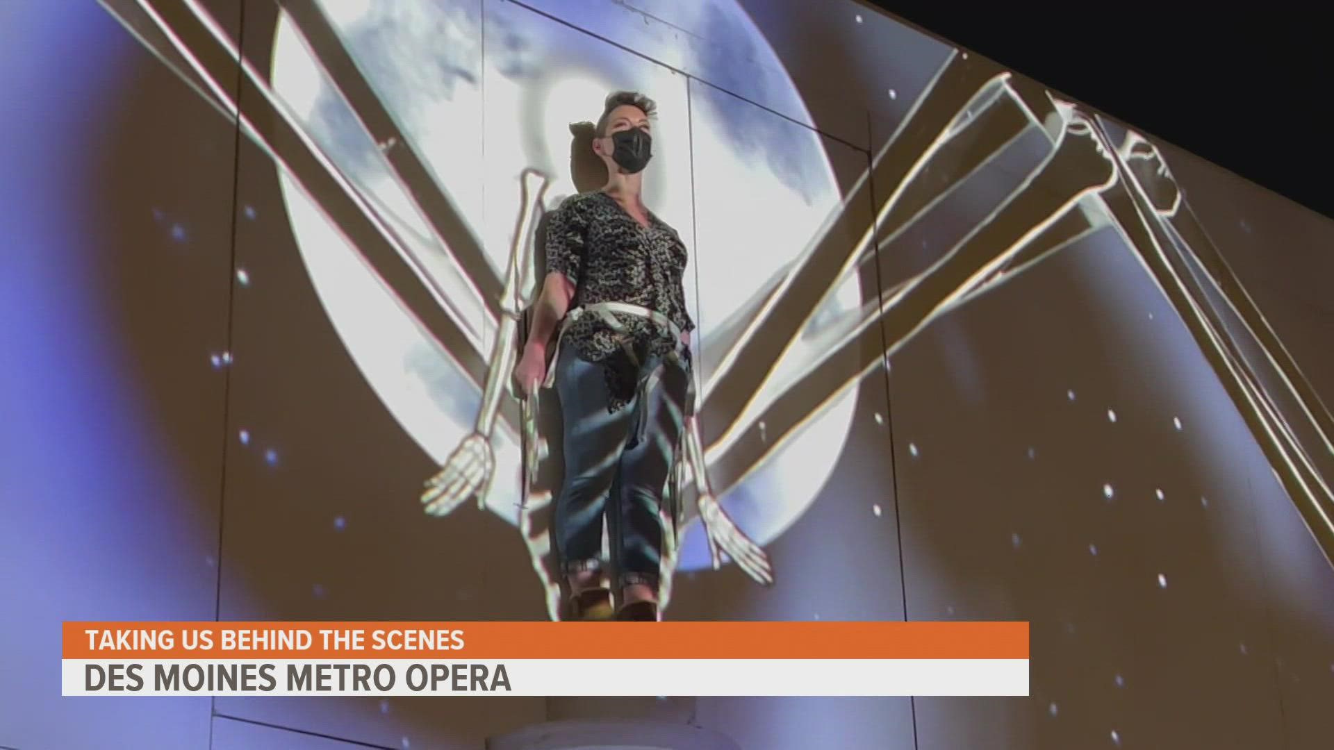 Local 5's Jackie Schmillen steps into the experience of the visually reimagined production of "The Magic Flute."