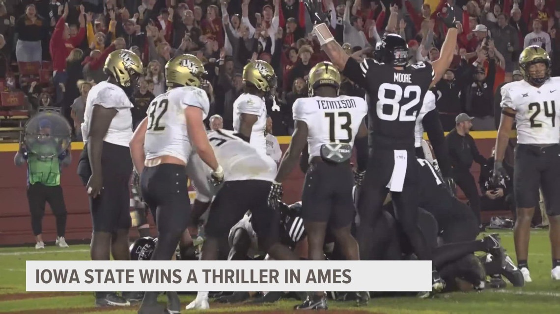Despite comefrombehind win against UCF, Iowa State drops to No. 10 in AP rankings