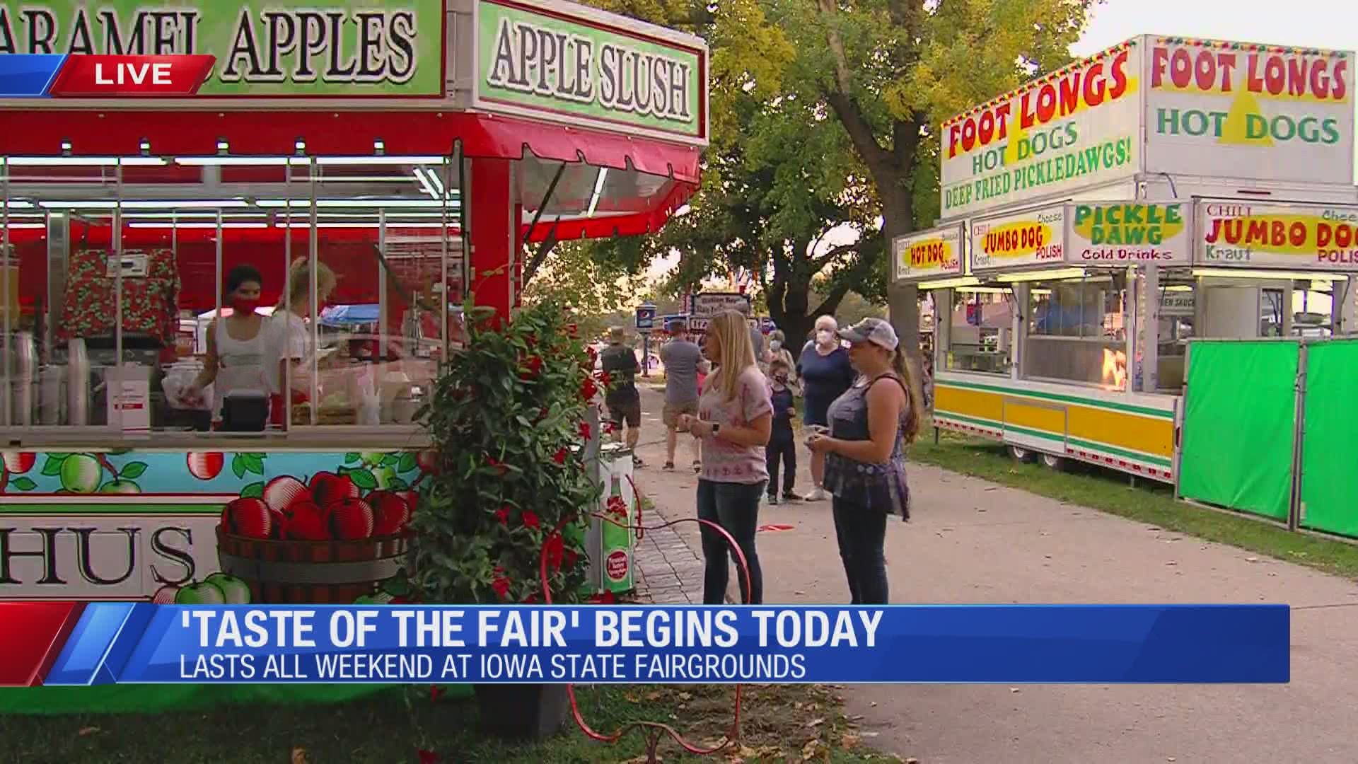 Iowa State Fair vendors selling all the food you missed this summer