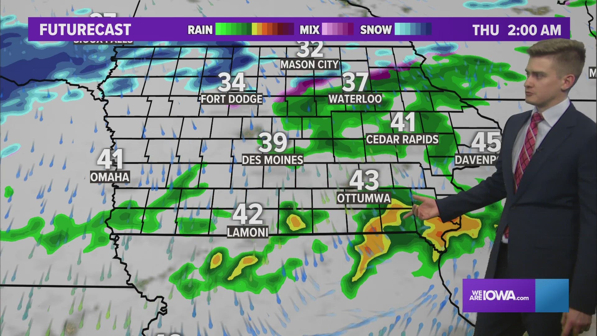 Iowa Weather Forecast: 60° for the first day of spring! Spotty showers ...