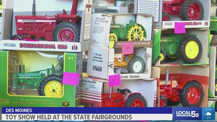 Iowa Diecast Toy Show celebrates 10-year anniversary at the Iowa State Fairgrounds
