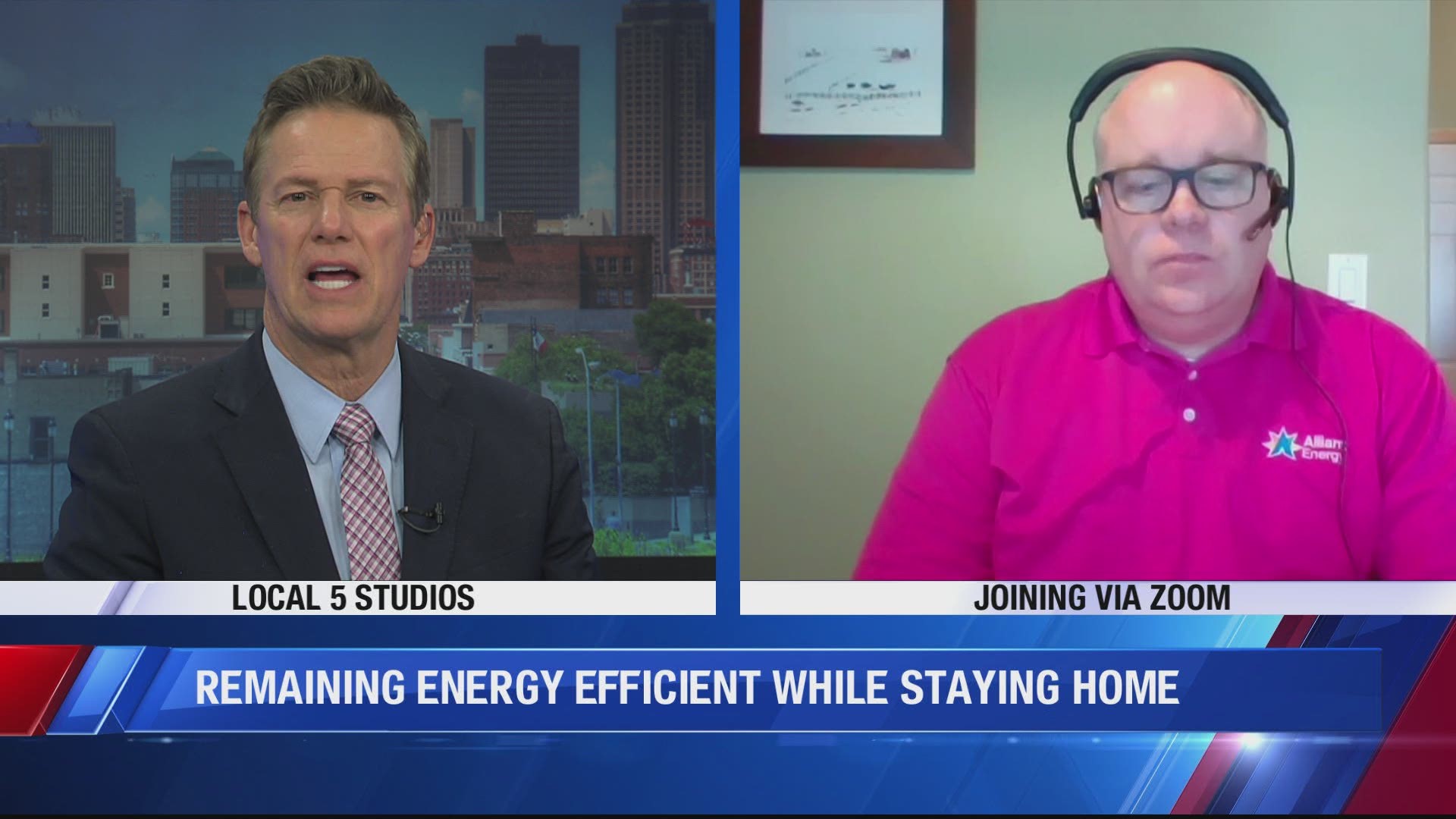 We sat down with Mike Wagner of Alliant Energy to see how people can keep their energy use down while spending more and more time at home.