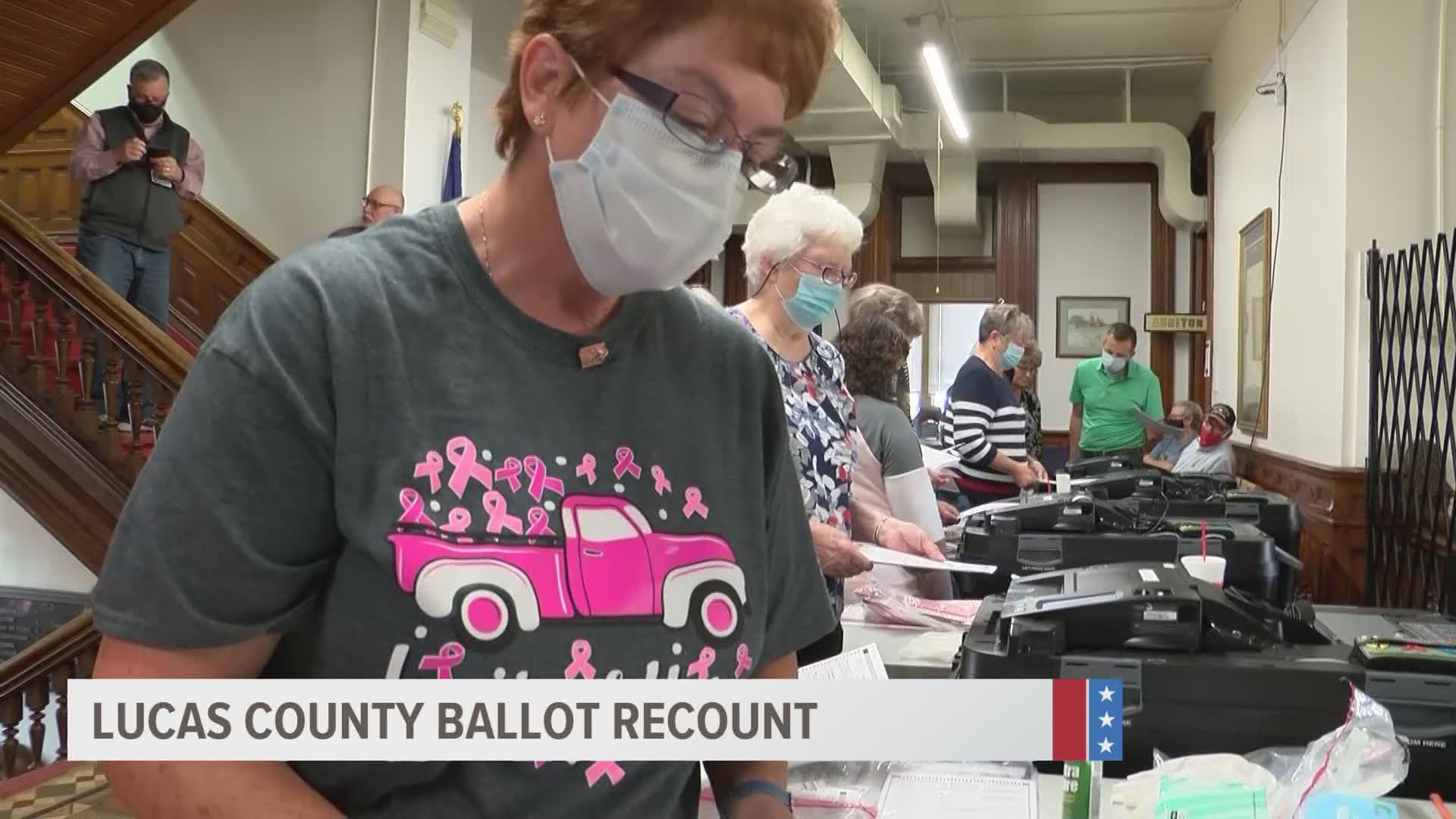 Lucas County joins Jasper County in a county-wide recount and audit after an error was found in election night results.
