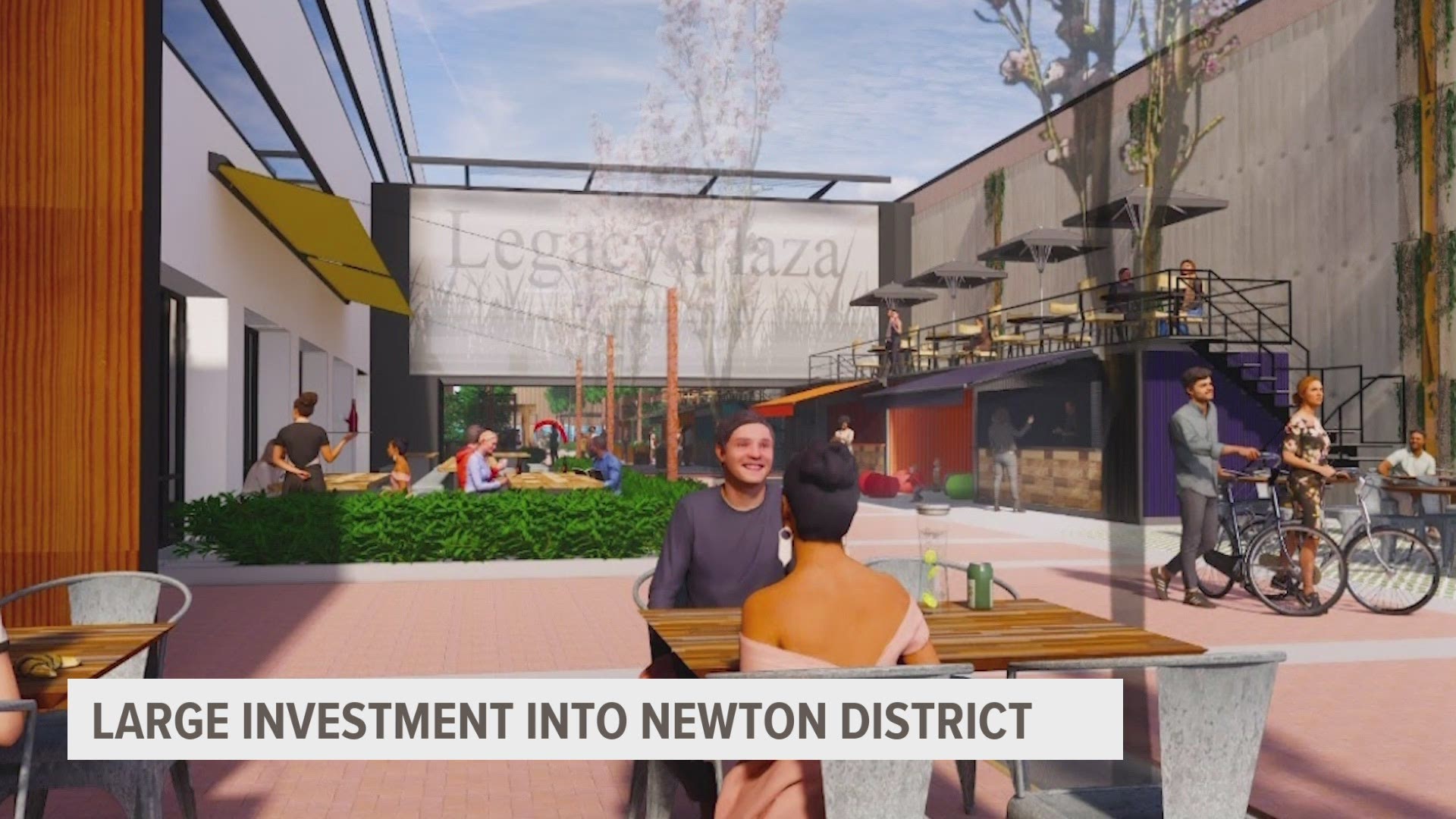 The Newton Legacy Reinvestment District is expected to generate $21 million in revenue over 20 years.