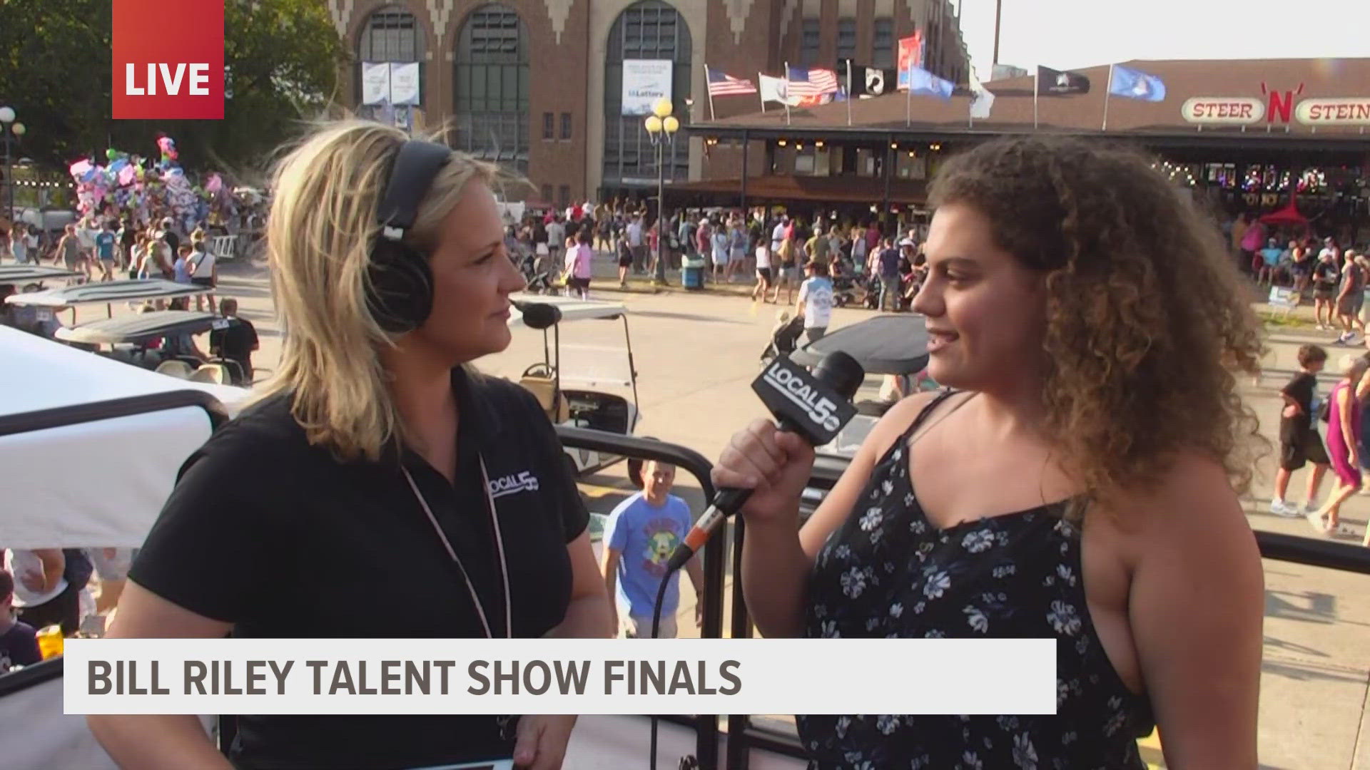 The talent showcase has multiple levels and is one of the staples of the Iowa State Fair.