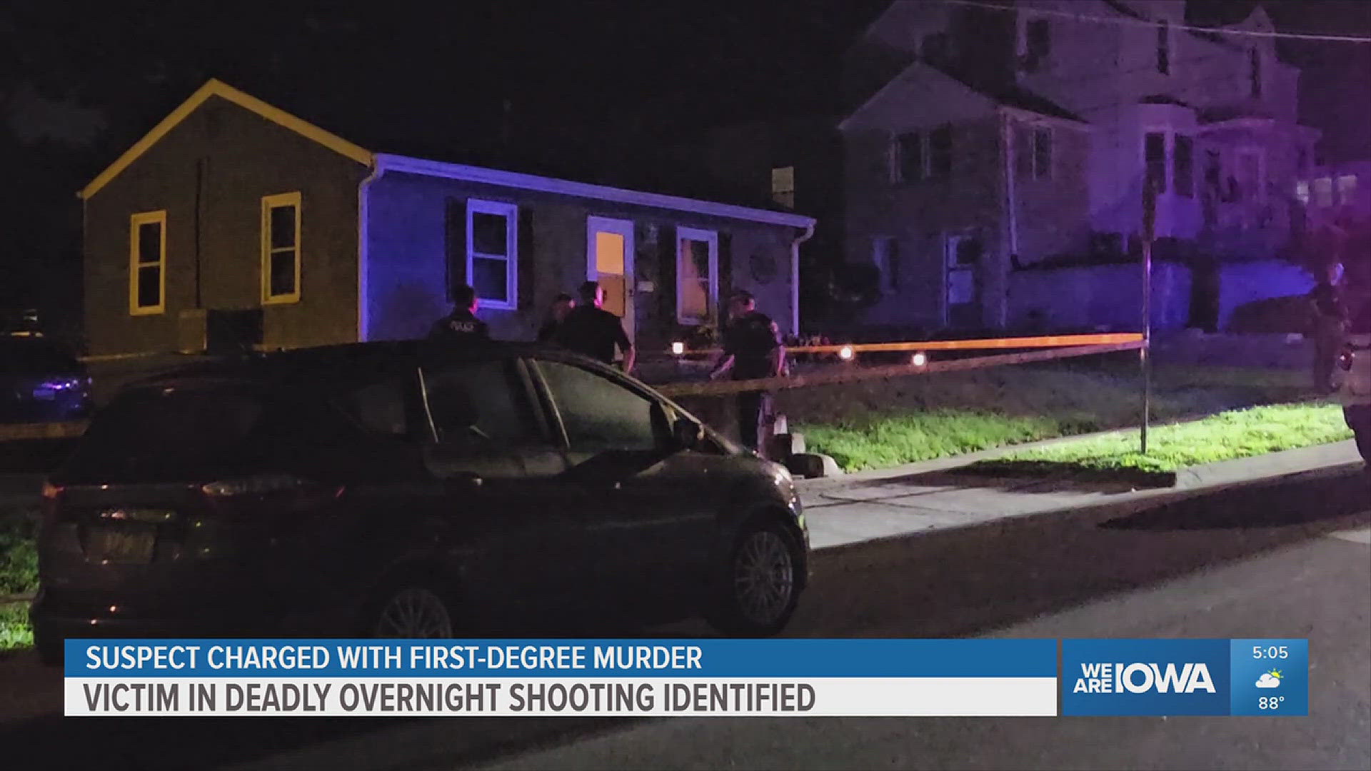 The suspect, identified as 73-year-old David Lee Ramsey, is charged with first-degree murder. 